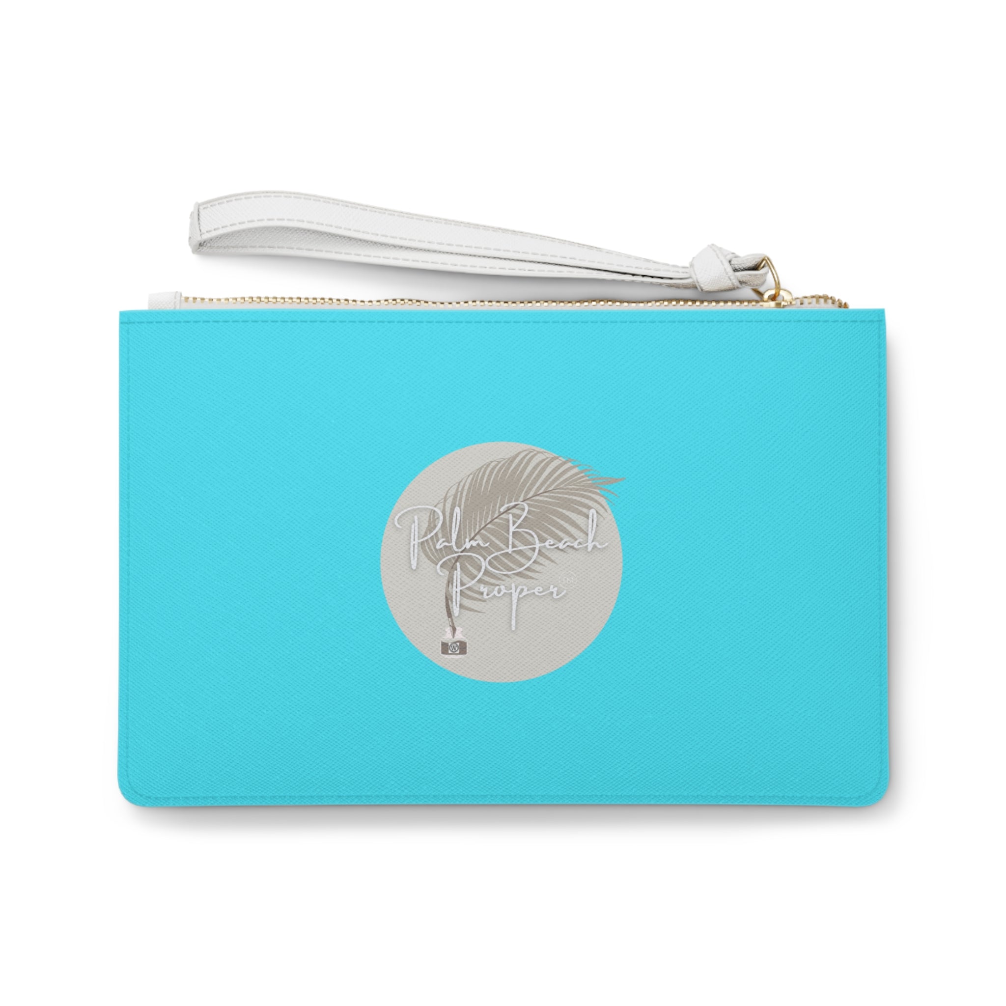 Faux Leather Clutch Bag