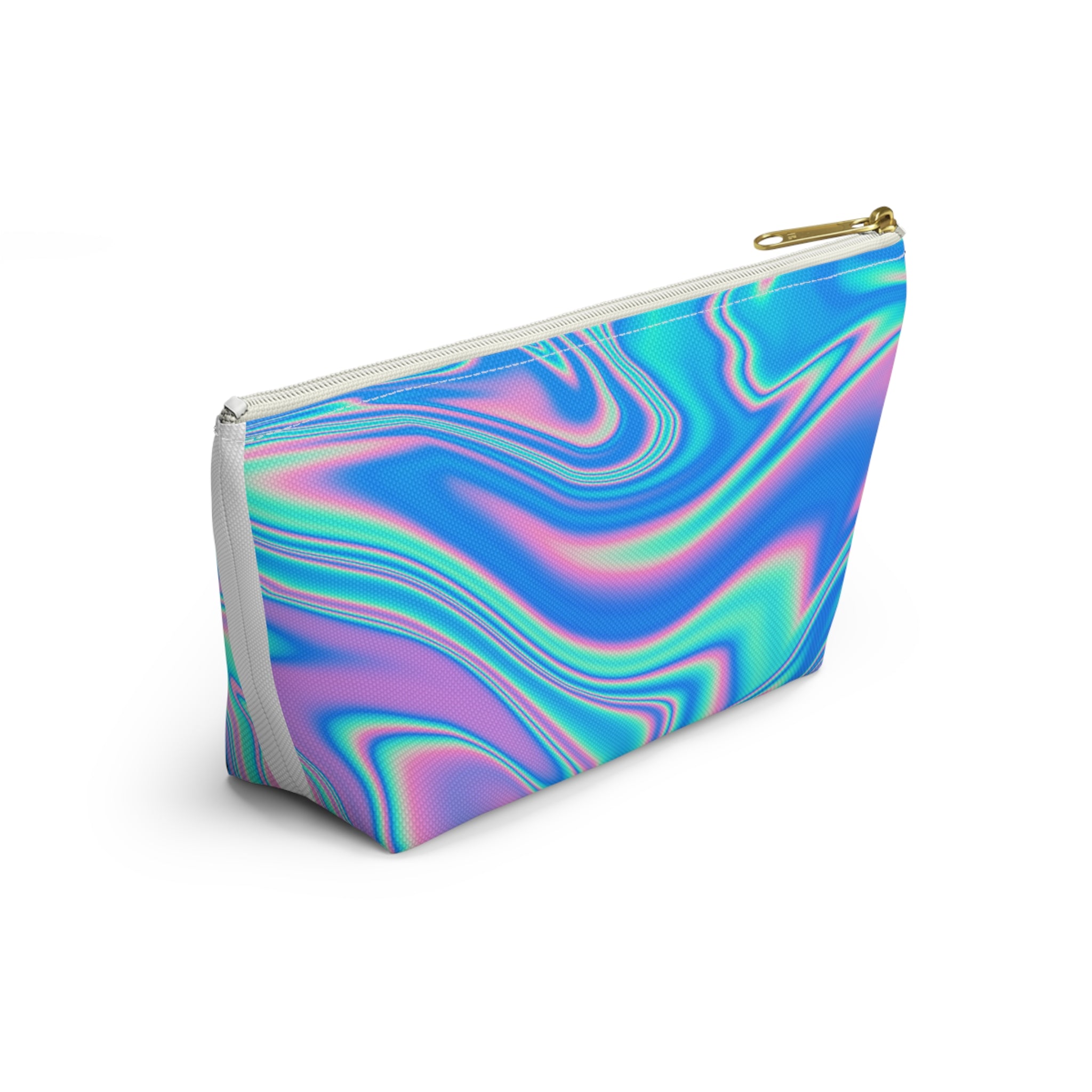 Holographic Accessory Pouch w T-bottom