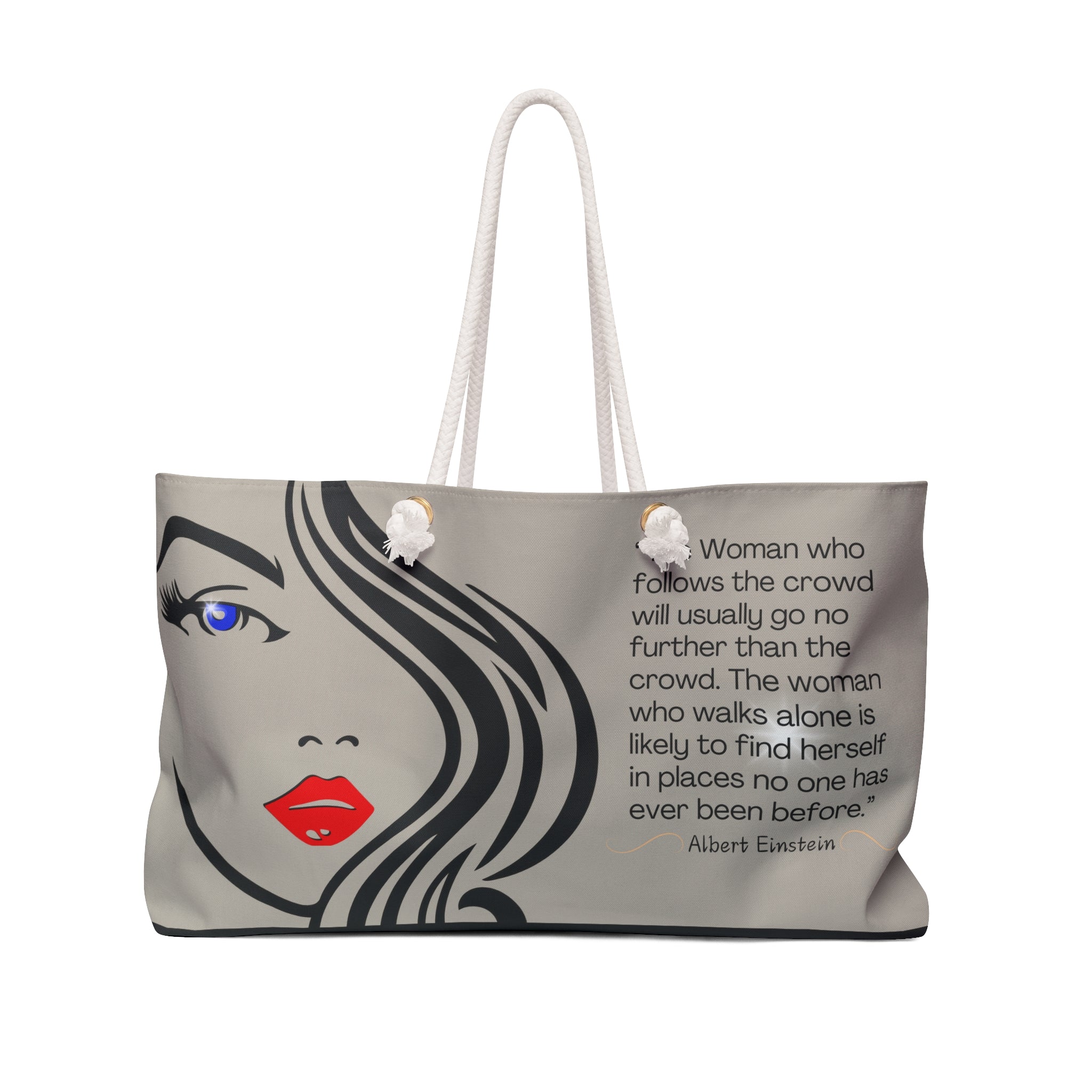 Woman Walks Alone Tote