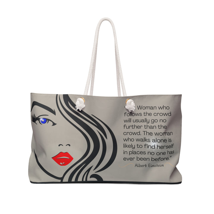 Woman Walks Alone Tote