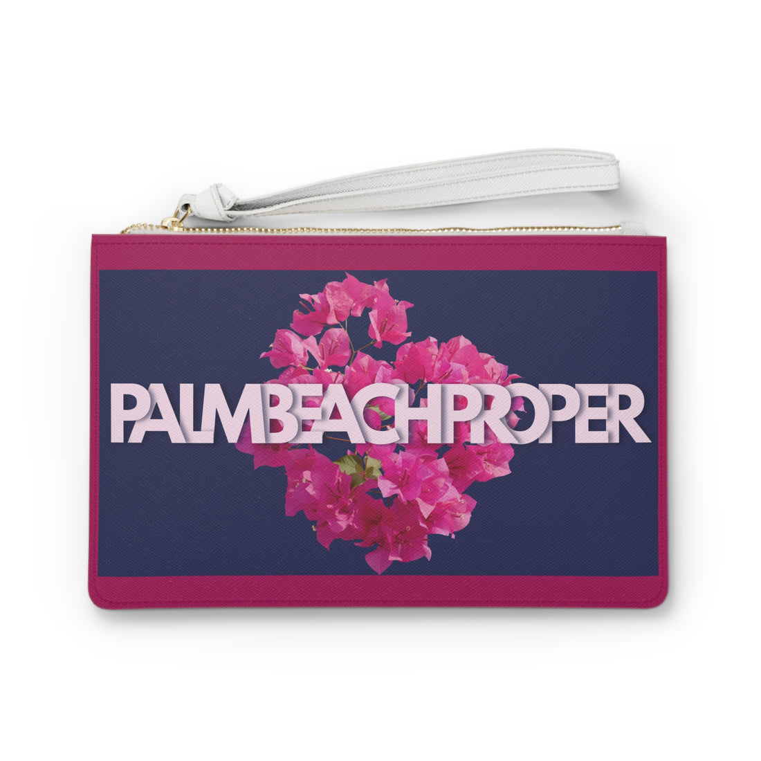 Faux Leather Clutch Bag