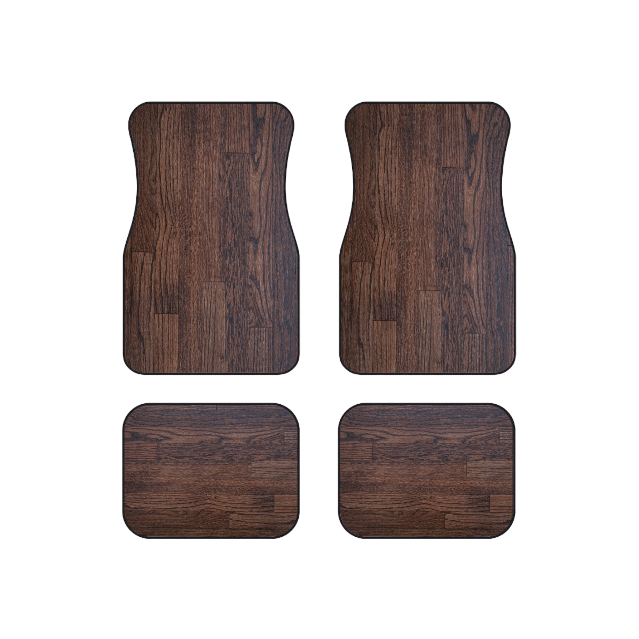 Moody Luxury wood floor Car Mats Set