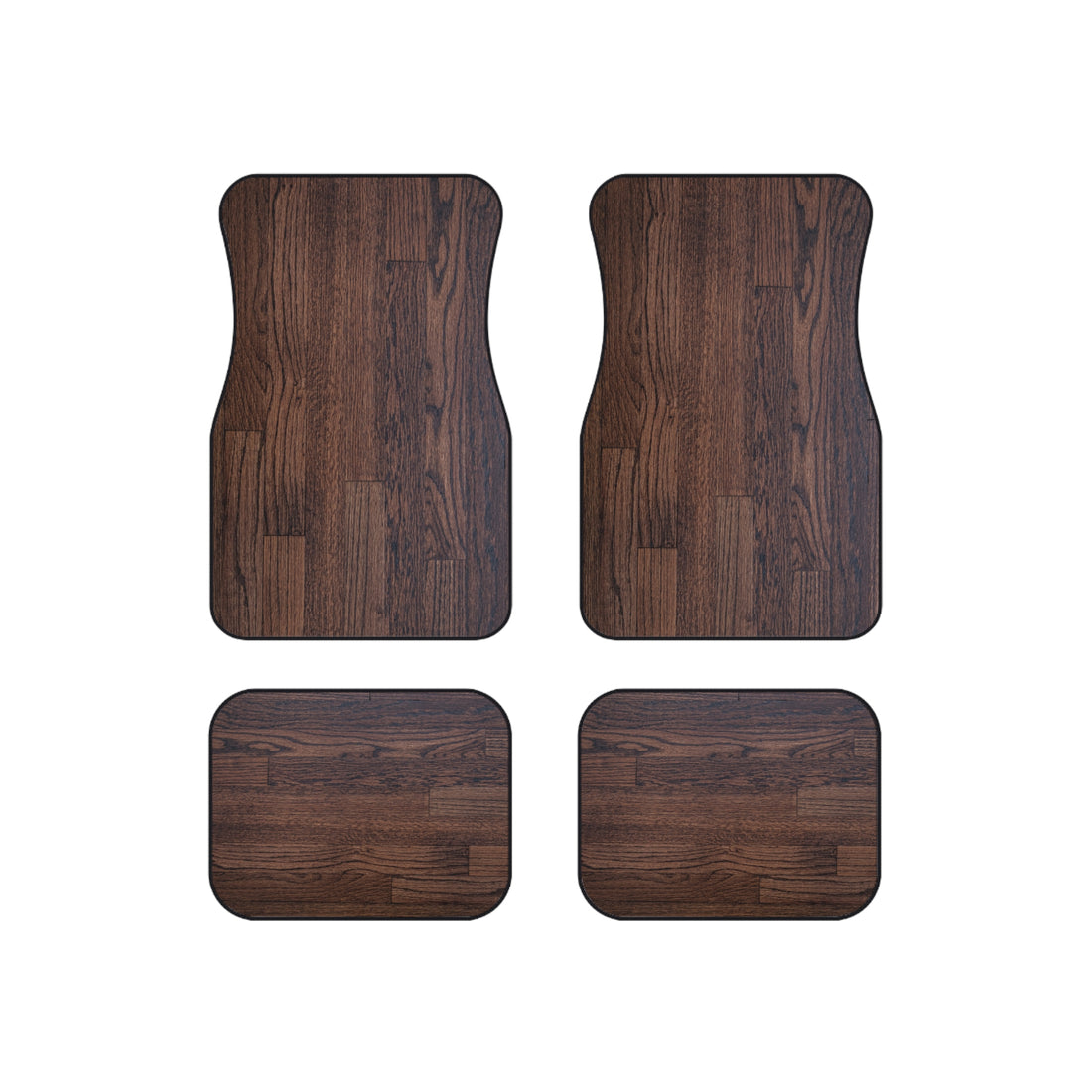 Moody Luxury wood floor Car Mats Set