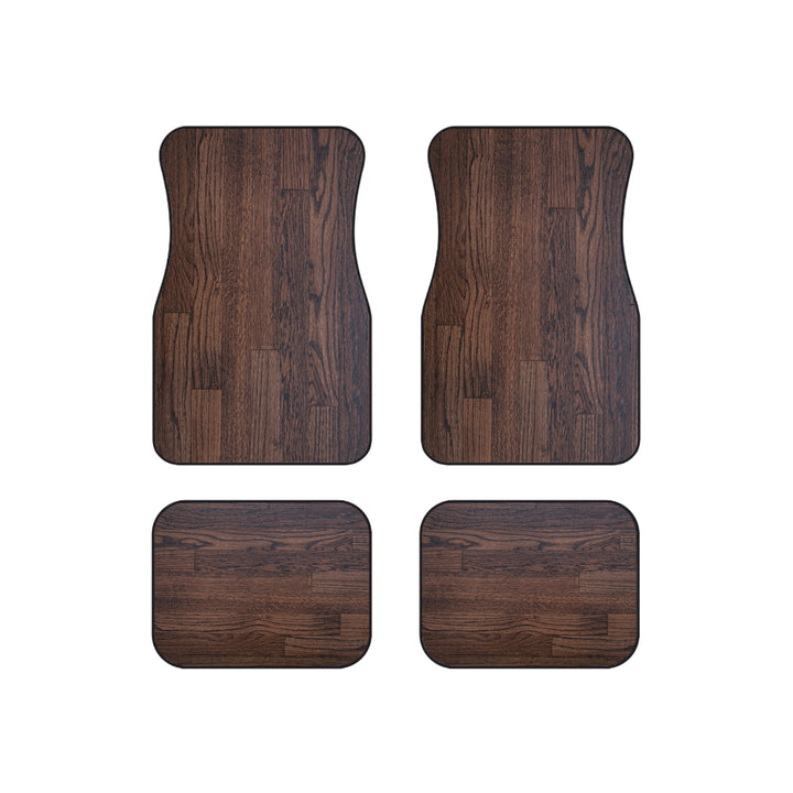 Moody Luxury wood floor Car Mats Set