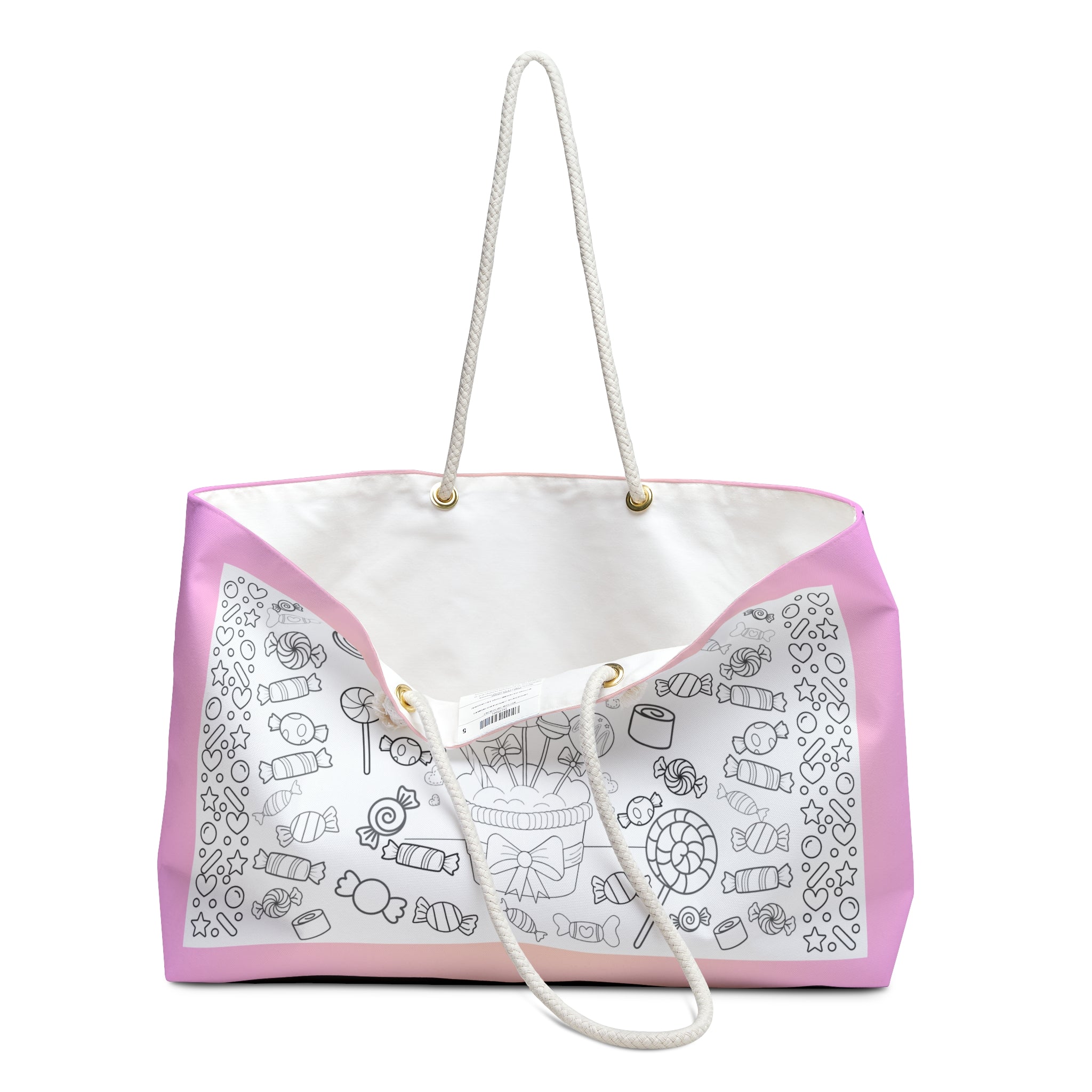 "COLOR ME - Candy, Candy, Candy" Tote