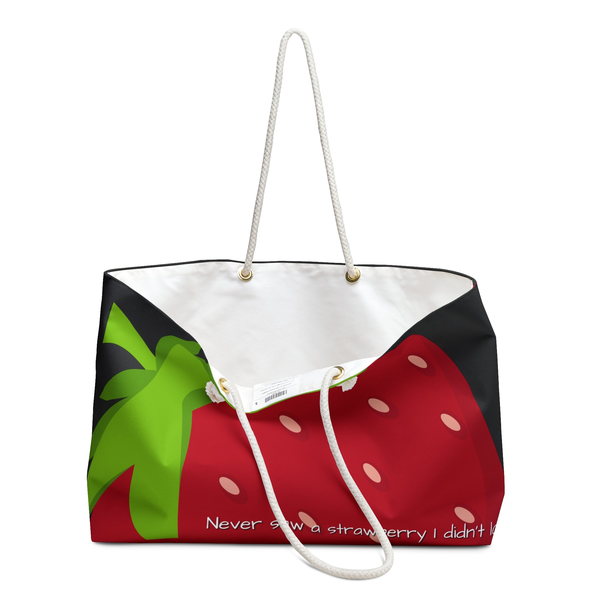 Sweet Strawberry Tote – Fun & Spacious