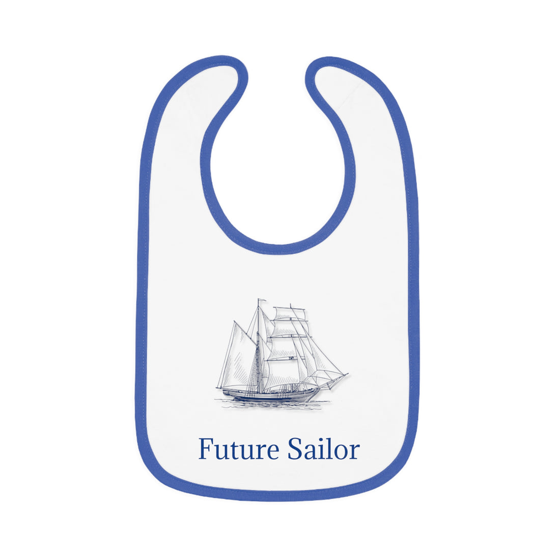 Nautical Baby Gift Future Sailor Baby Bib