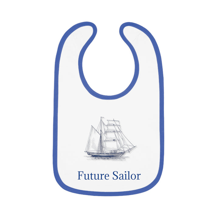 Nautical Baby Gift Future Sailor Baby Bib