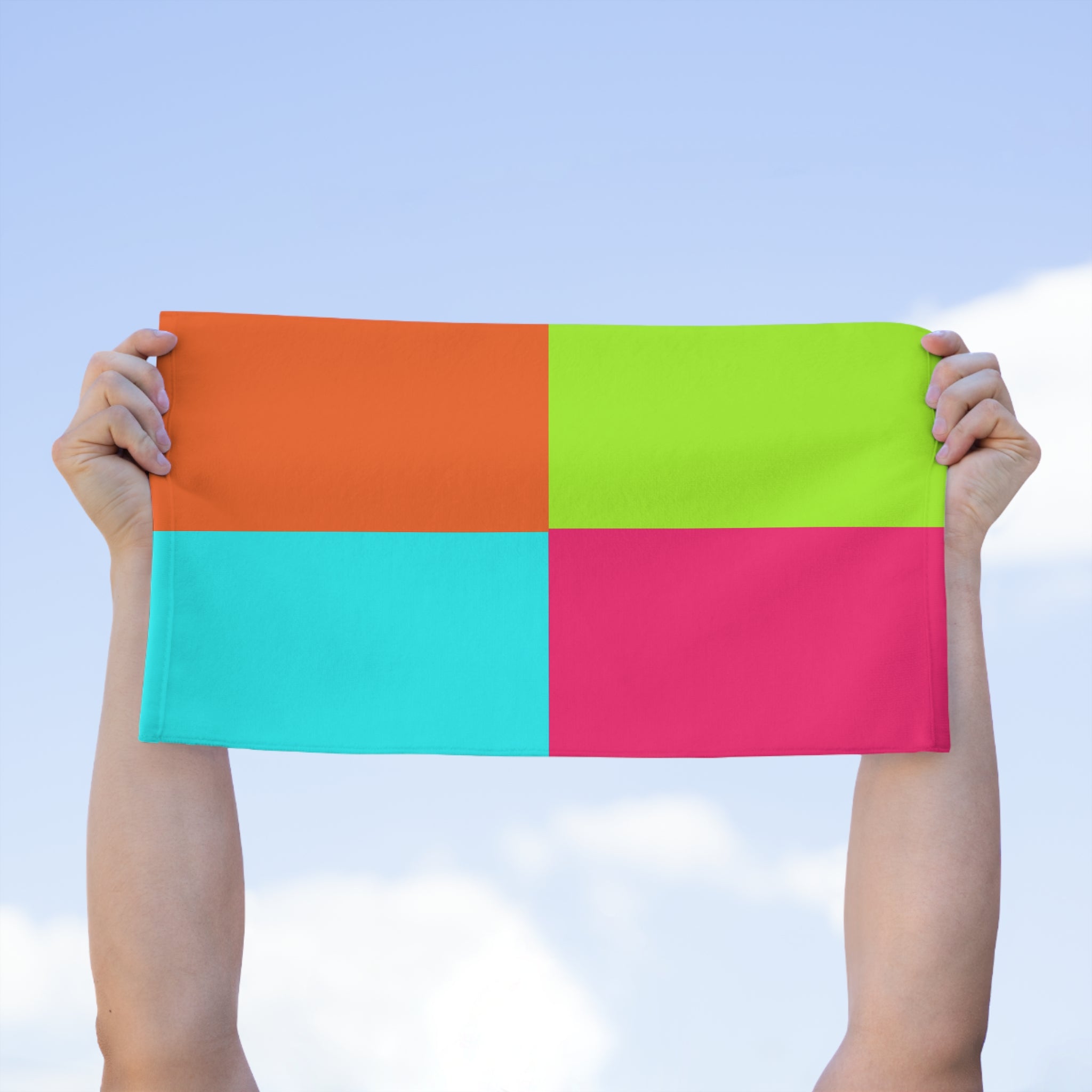 Vibrant Burp Cloth for sportsman